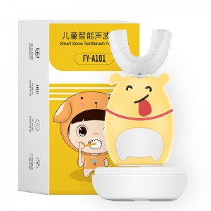 Biztonságos ultrahangos szilikon gyerekek \\\\ \'elektromos fogkefe gyerekek zenei kefe szórakozással